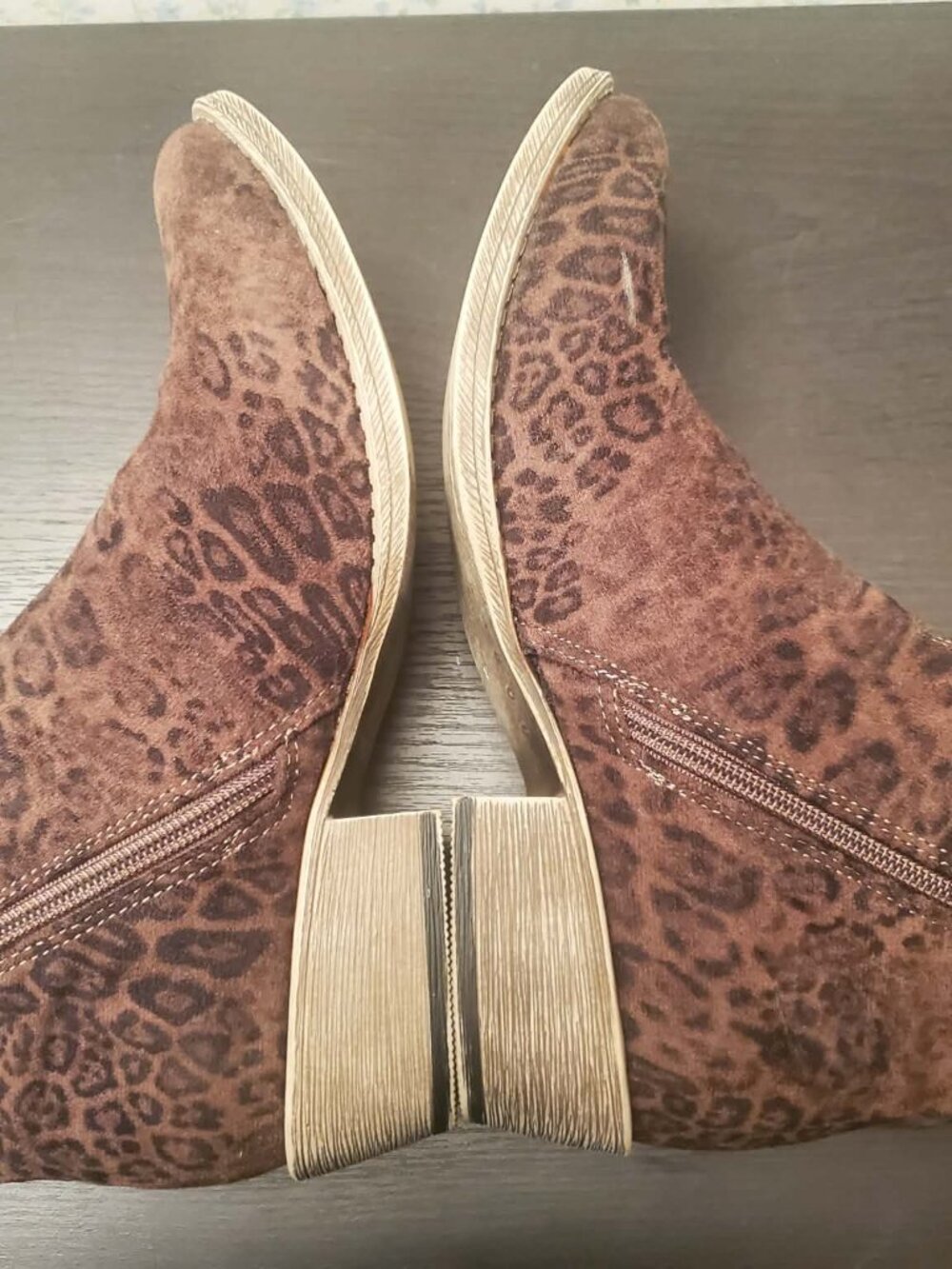Faded Leopard Booties - Picture 12 of 12